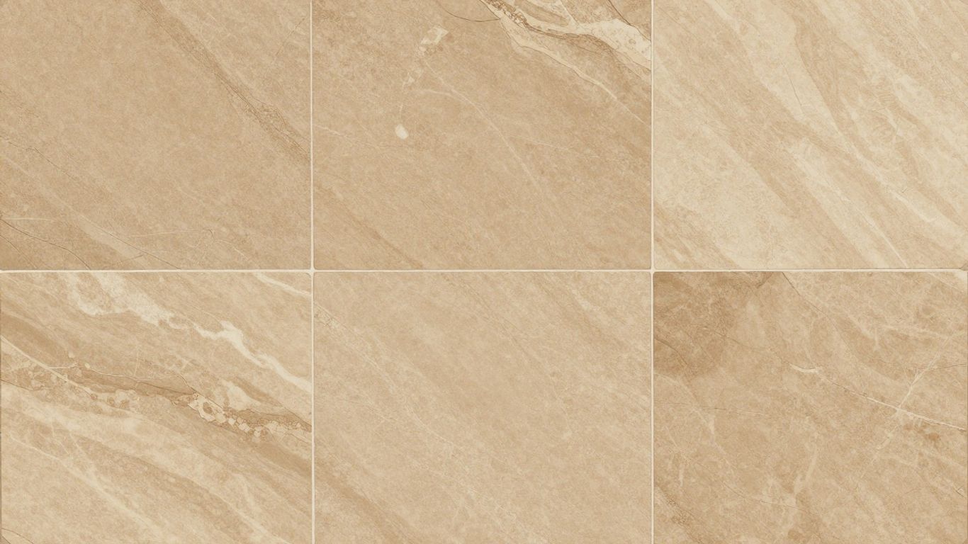 Sketch of Travertine Noce tiles in a luxurious interior.