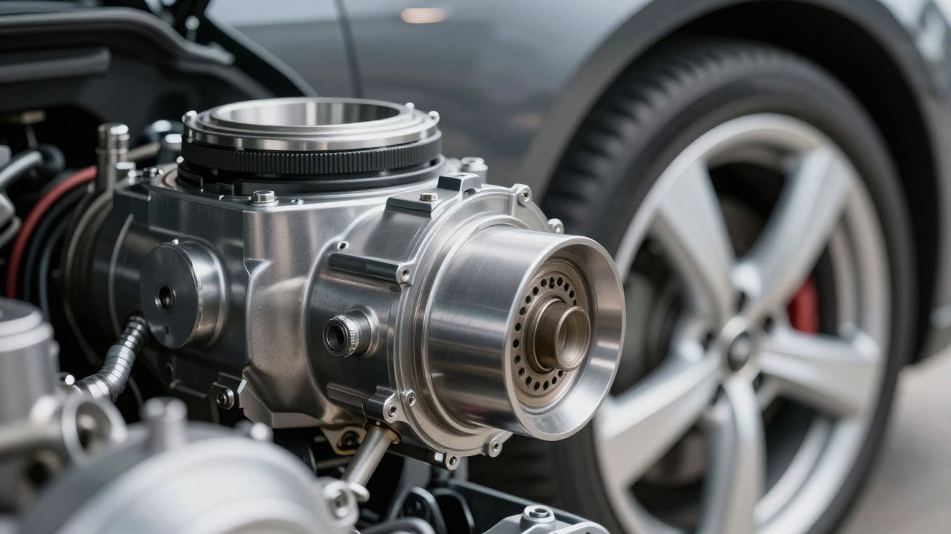Audi car part, new and shiny