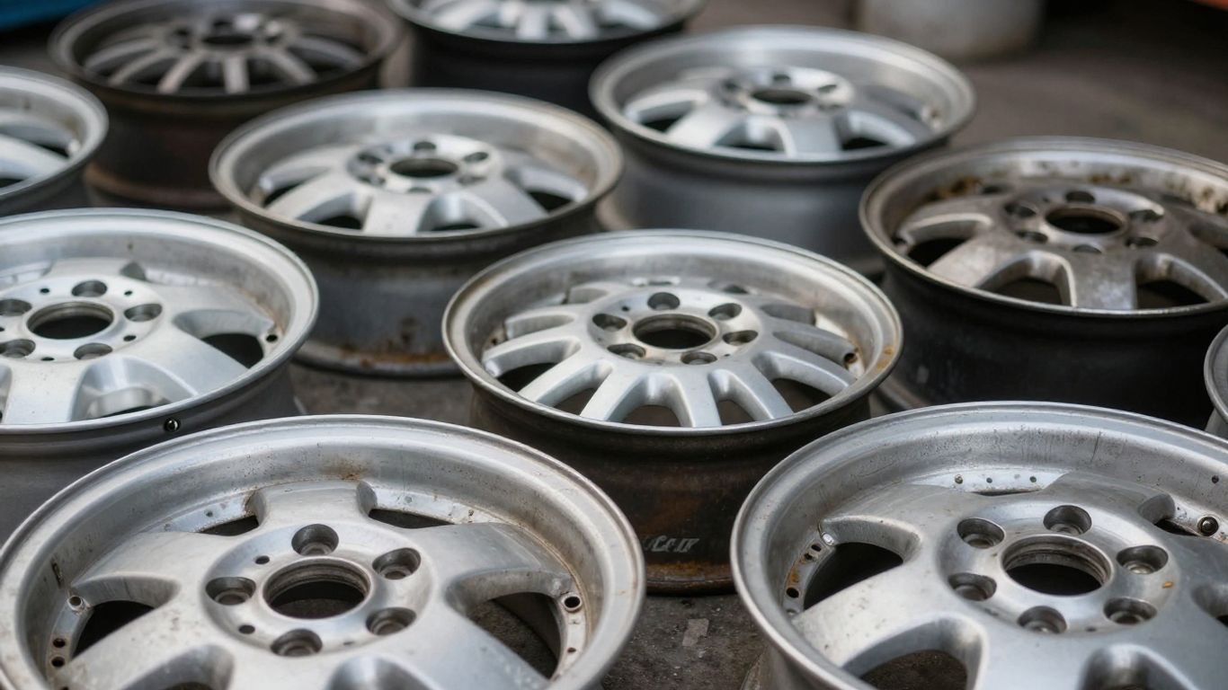Second hand Mini Cooper alloy wheels and rims