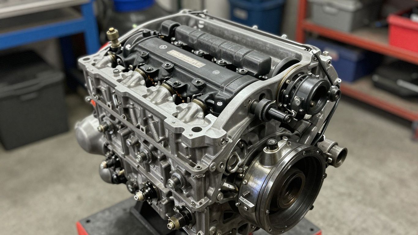 Used Toyota engine with low kilometers