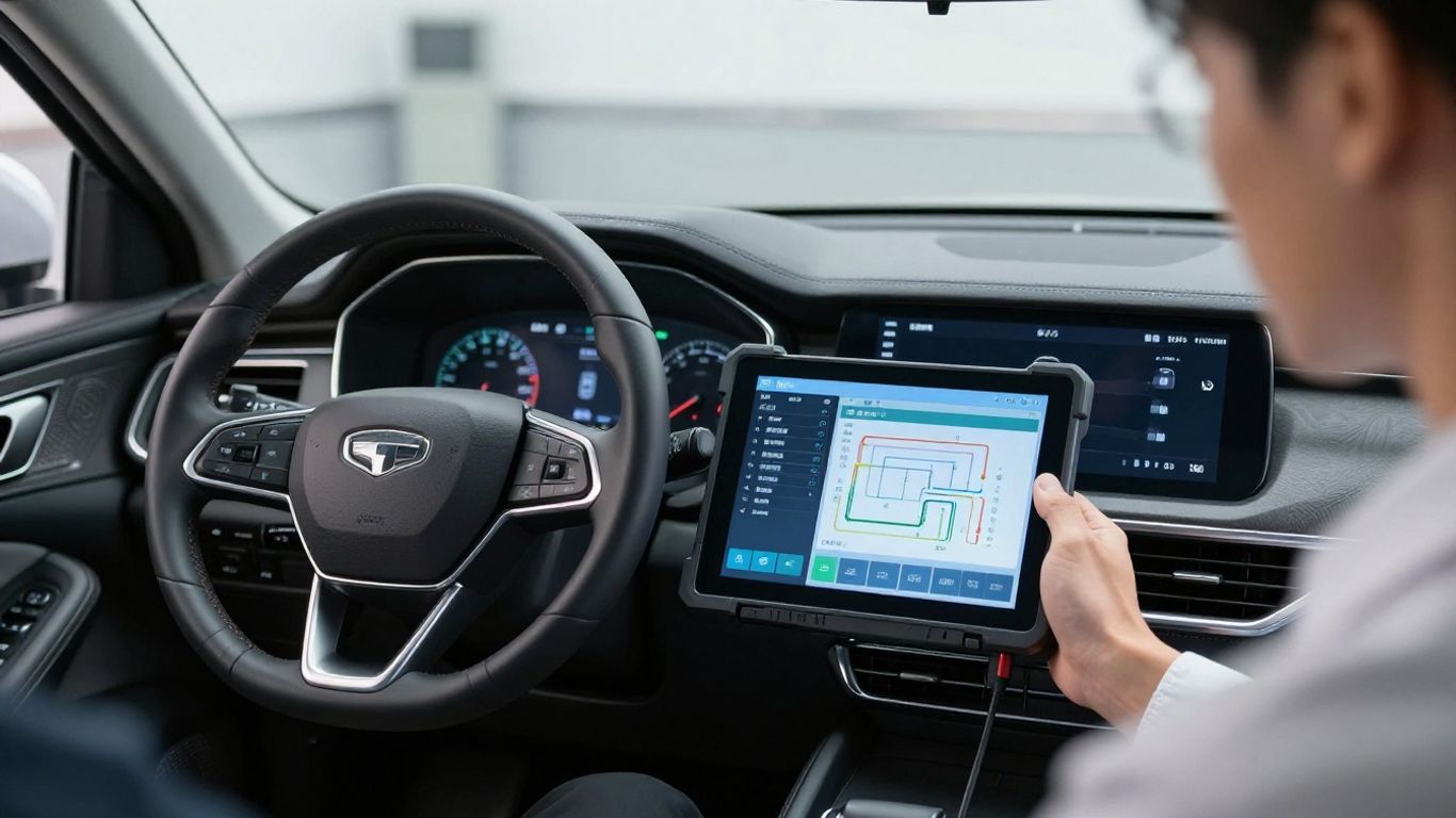 Elektronikdiagnose des Ford Kuga
