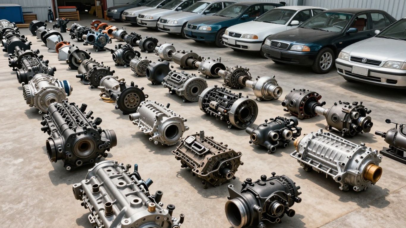 Gearbox wreckers Dandenong auto parts yard