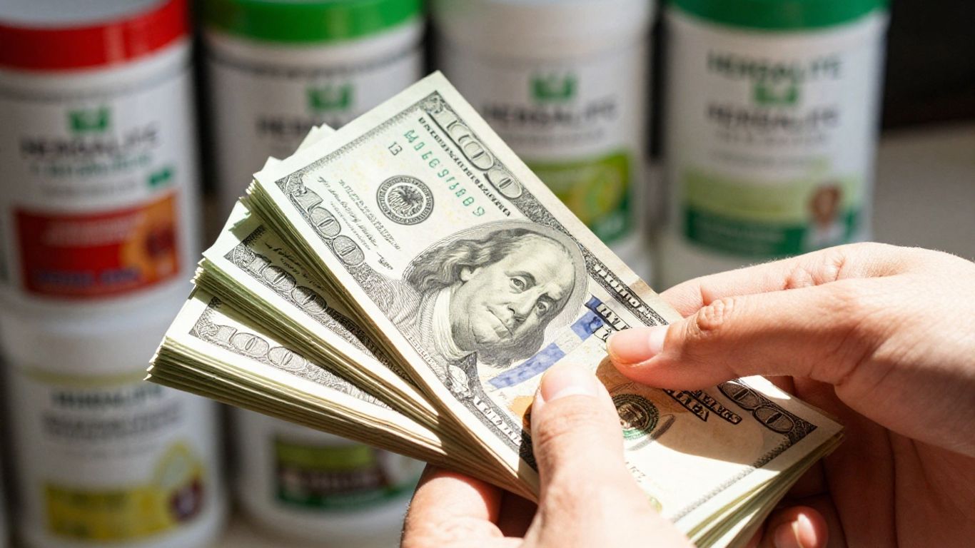 Herbalife distributor costs and earnings