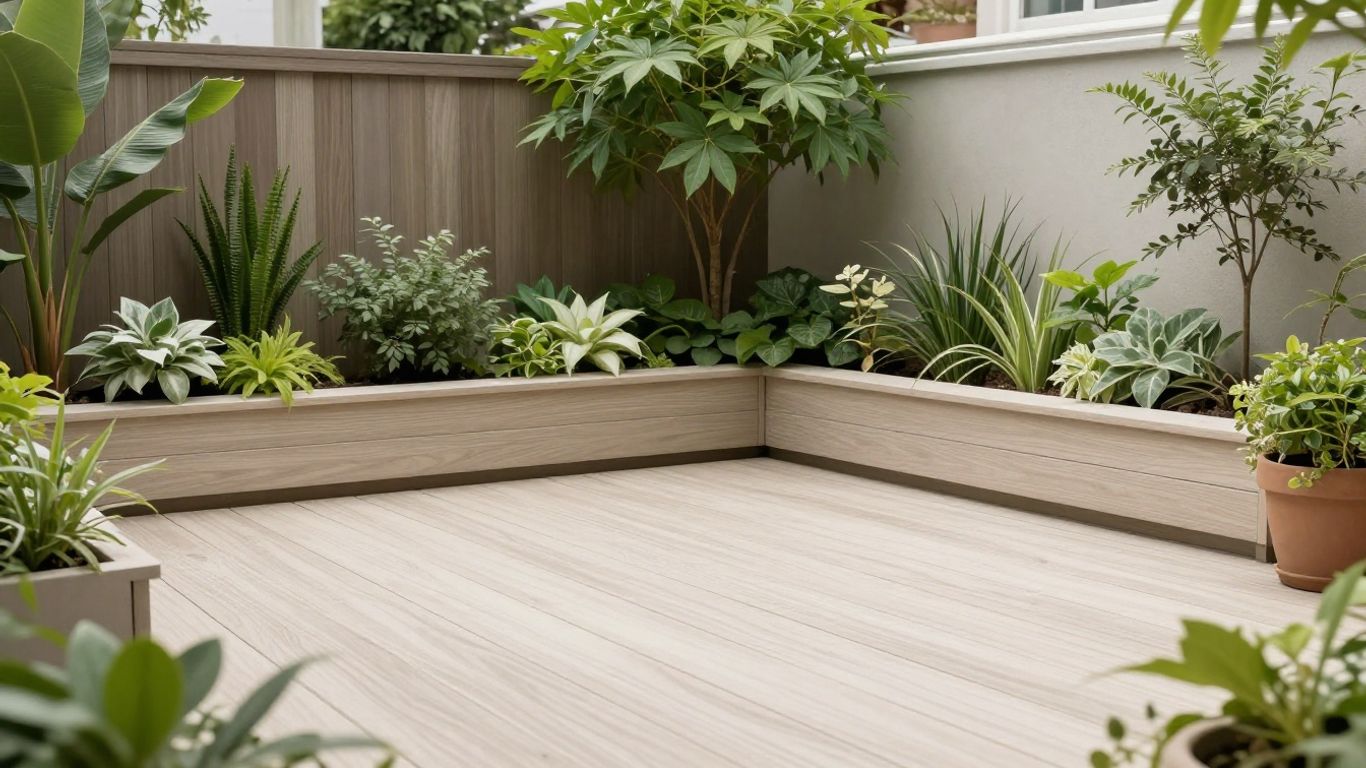 Terrassenbeläge im Garten mit wenig Pflegeaufwand.