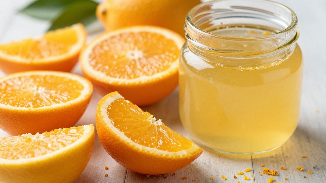 Citrus segments, syrup, and zest for a masterclass.