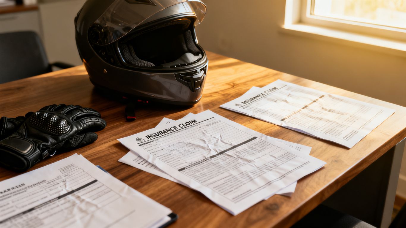 Motorcycle insurance claim process