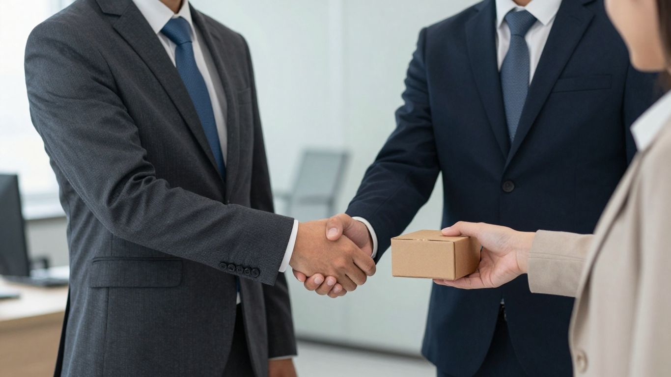 SolidWorks distributor and reseller handshake and transaction.