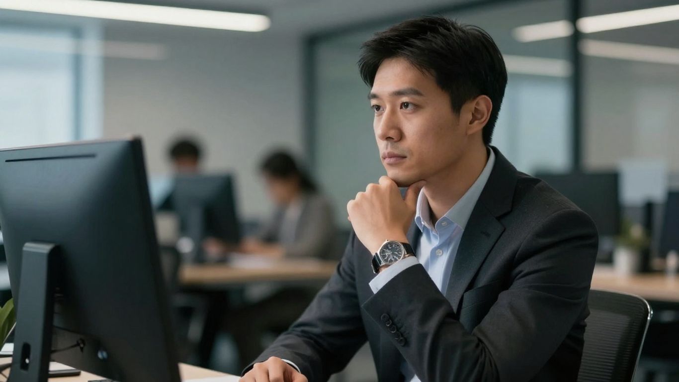 Chief Growth Officer in a professional office setting.