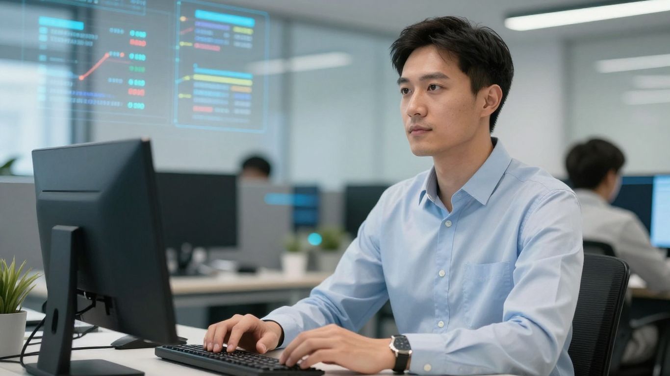 Modern SaaS CRO navigating business growth and strategy.