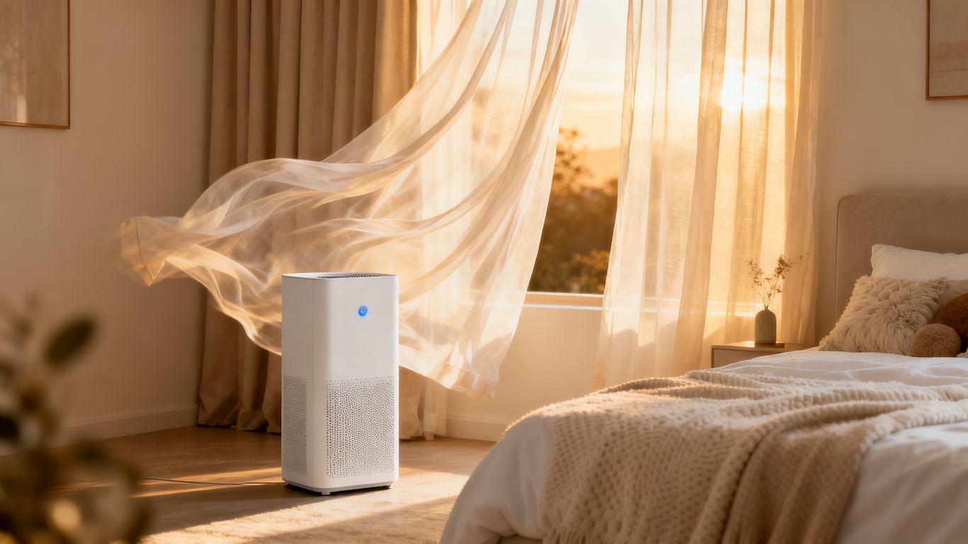 Healthy breath and clean living space