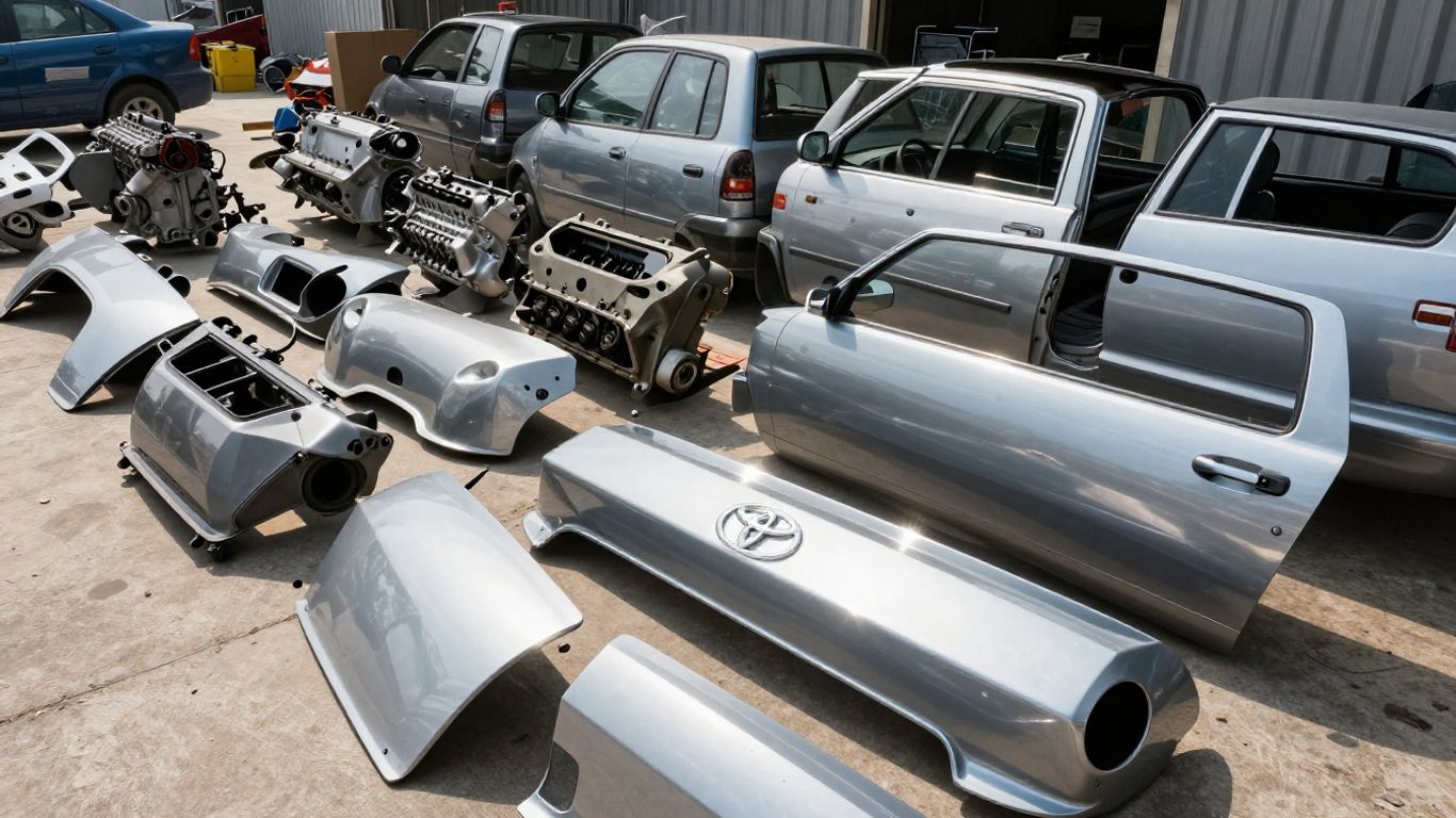 Toyota car parts at Westside Auto Dismantlers