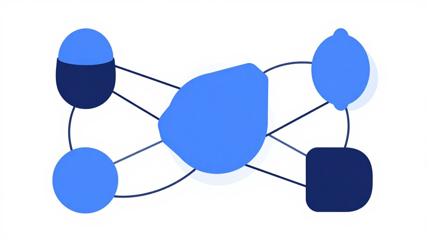 Technical illustration of SPF flattening with abstract shapes and lines.