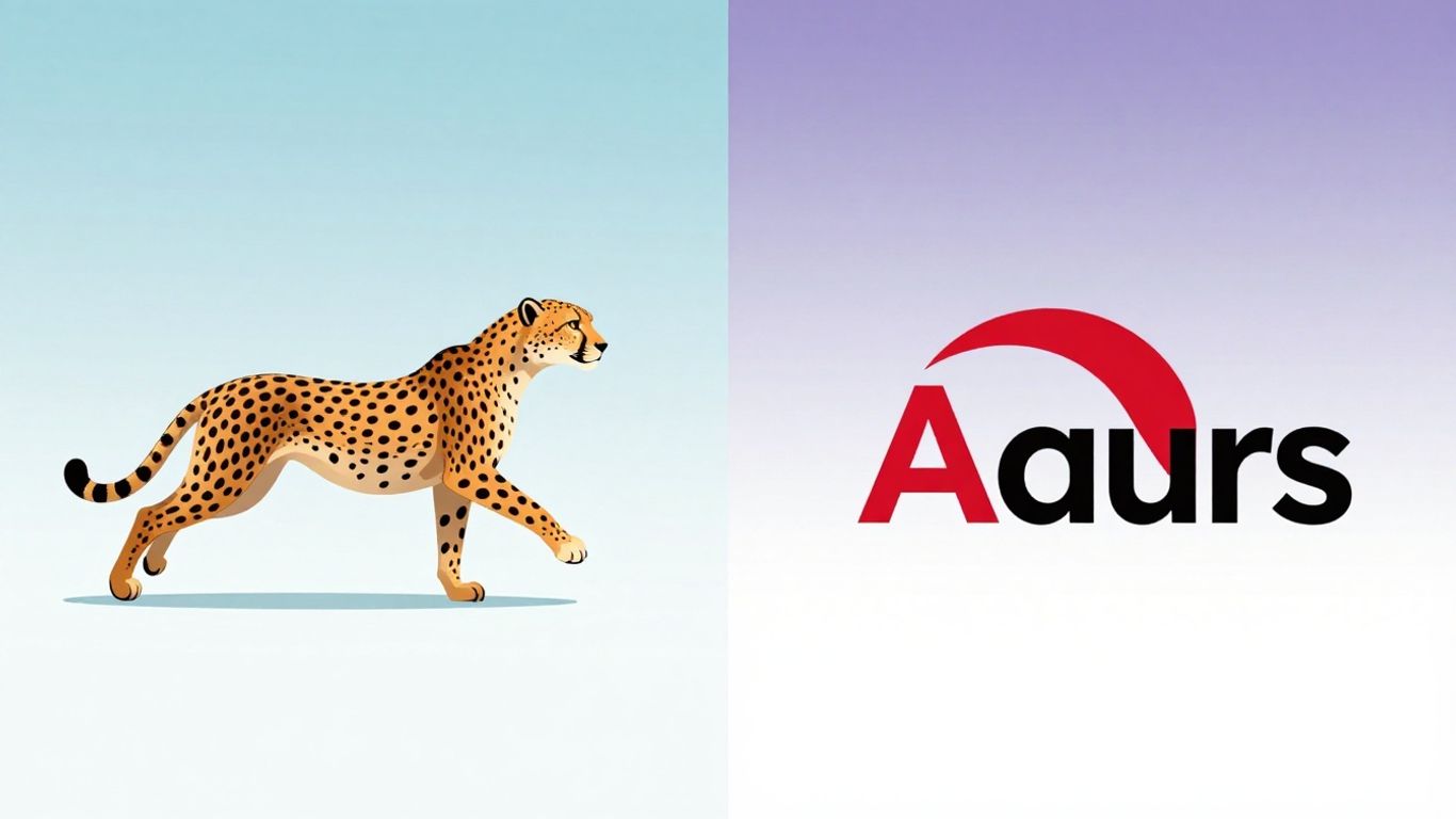 Ahrefs and LinkCheetah logos side-by-side.