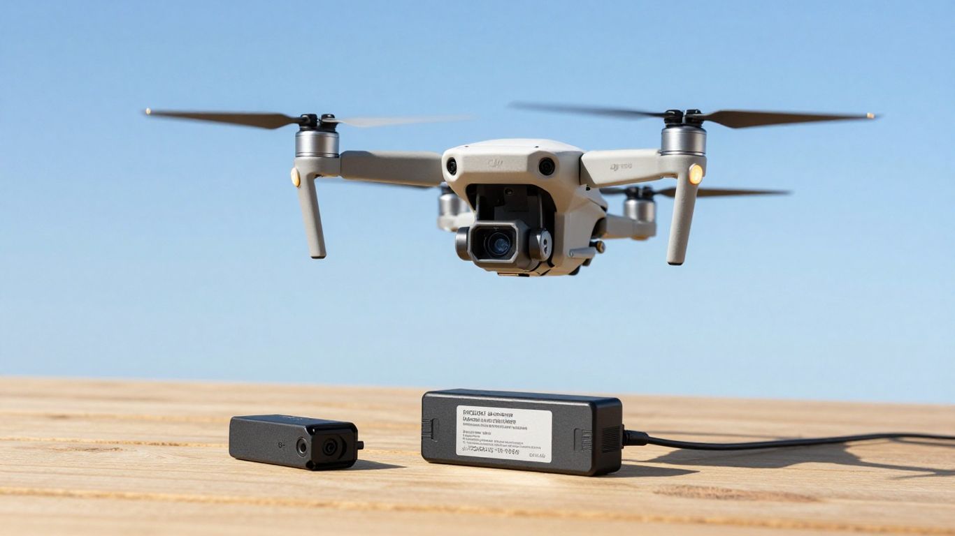 DJI Mini 4K drone and spare battery