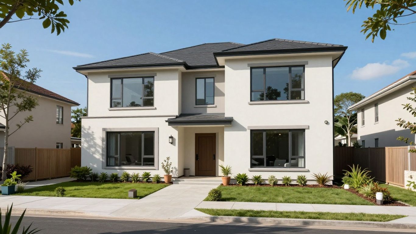 Modern house and land package in Brisbane.