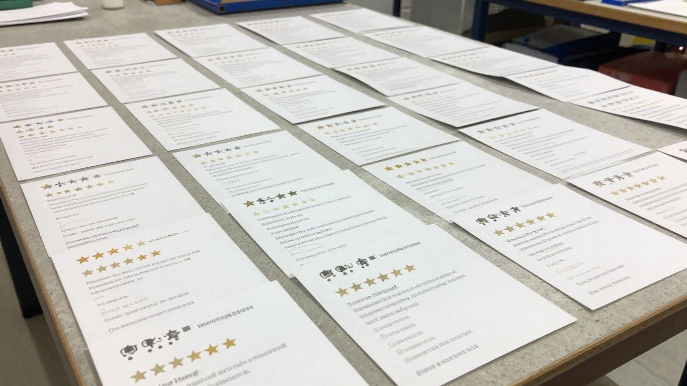 Countertop reviews increasing from few to many.