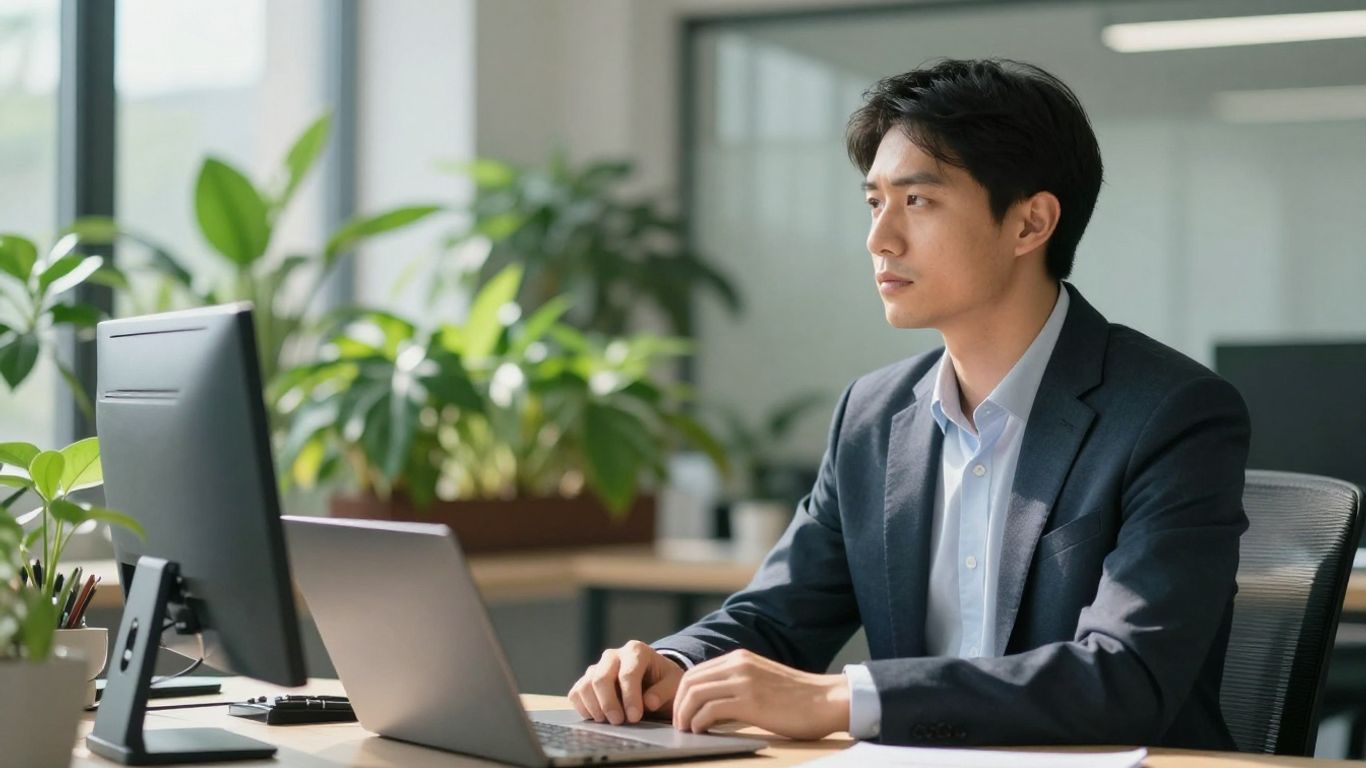 Professional planning business growth with a fractional CRO.