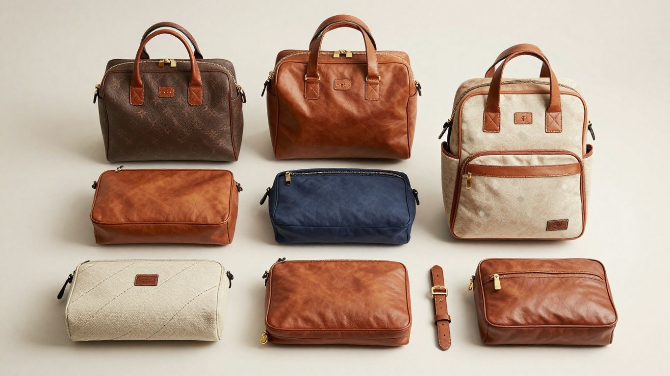 Collection of designer diaper bags