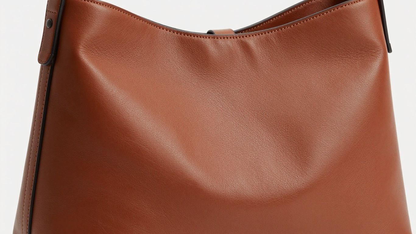 Topshop Suki Leather Shoulder Bag