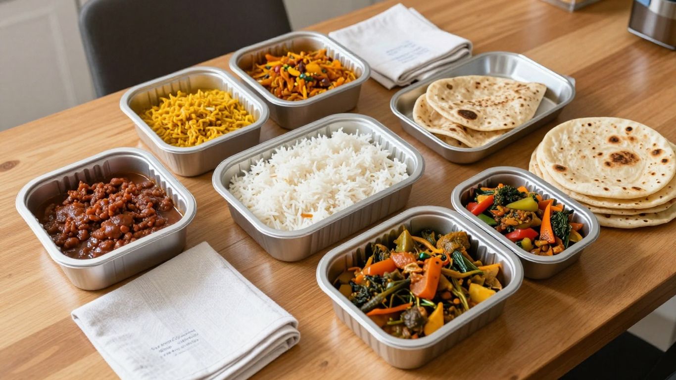 Indian meals arranged for new parents