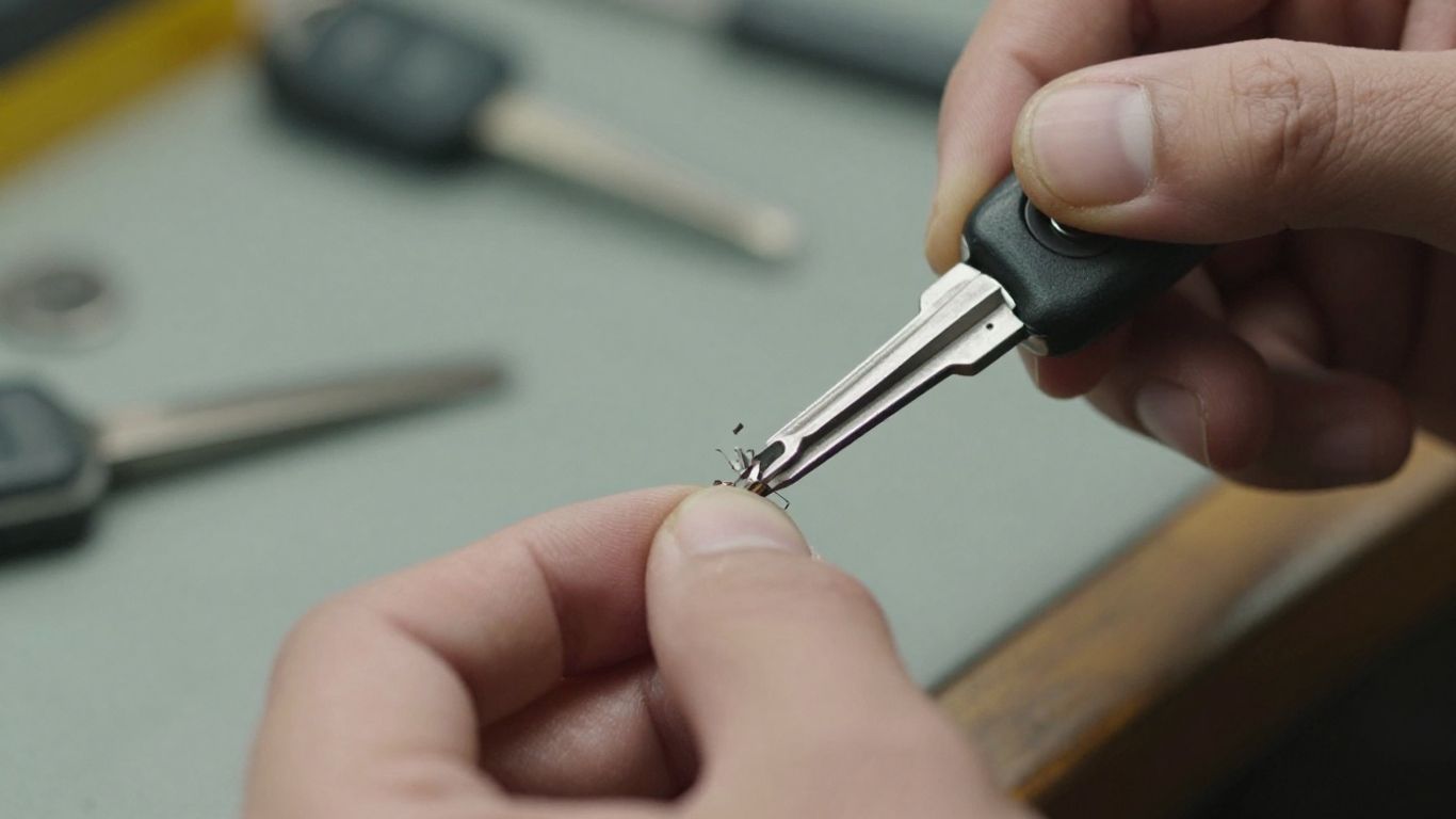 Car key cutting service
