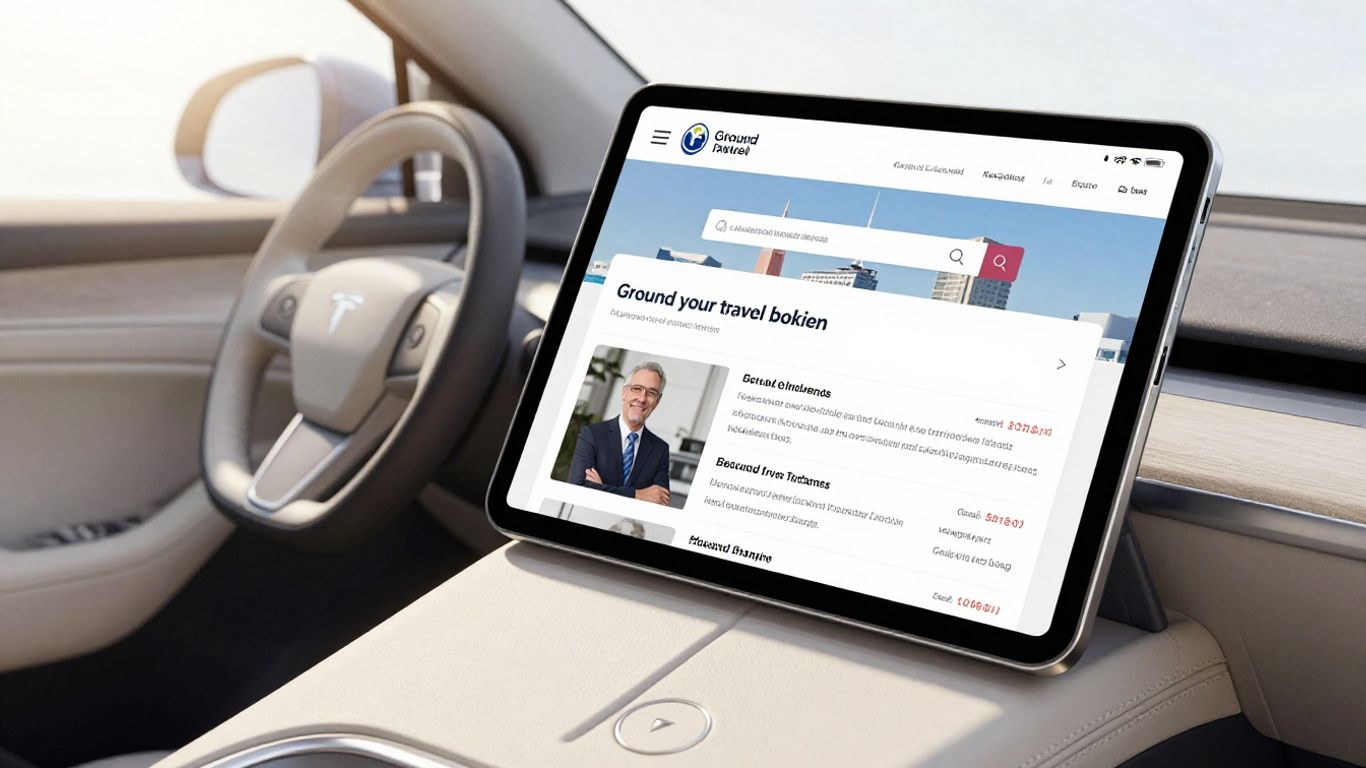 Booking confirmation for premium transportation