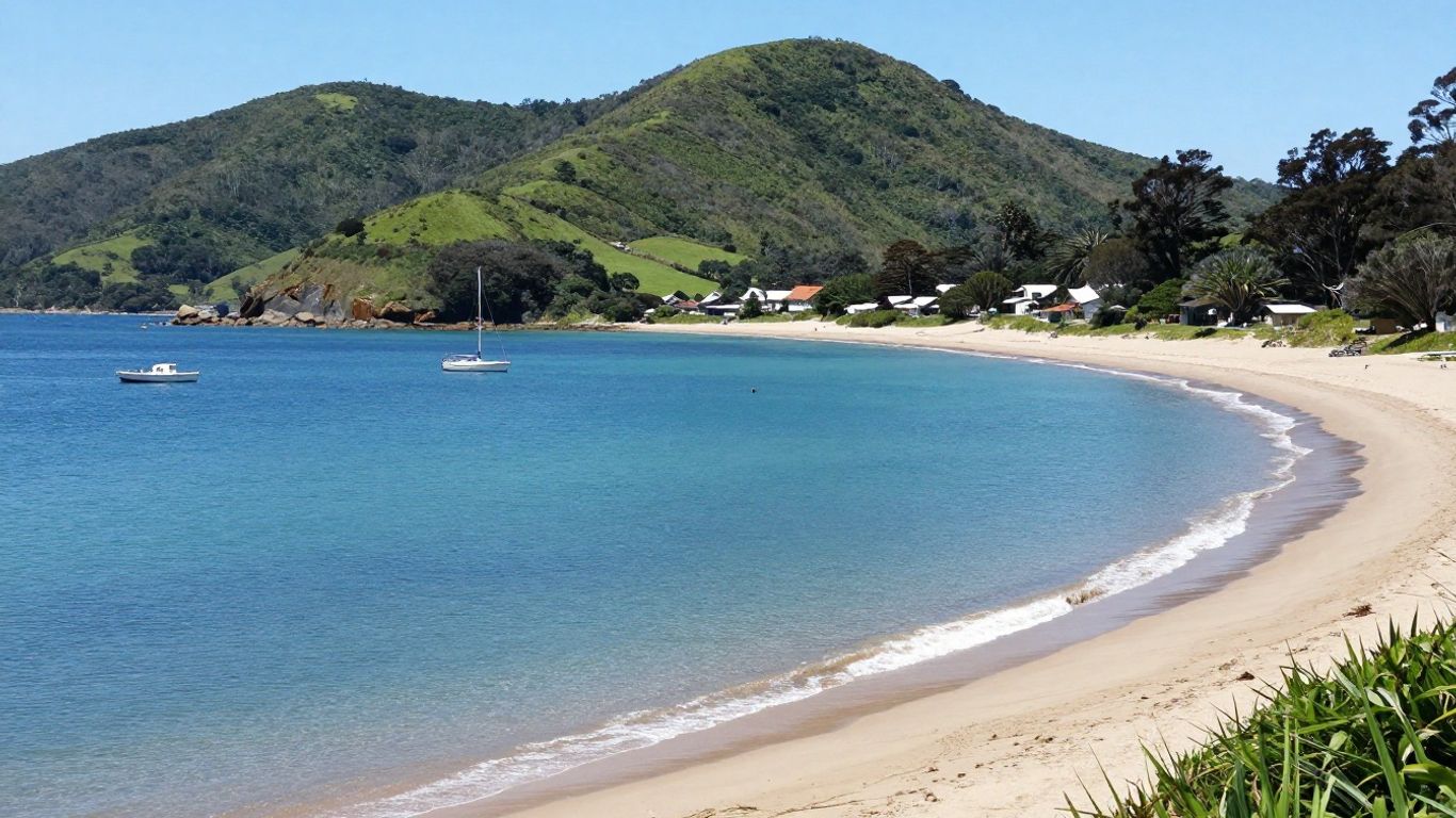 Coastal view of Devonport, Tasmania, Australia