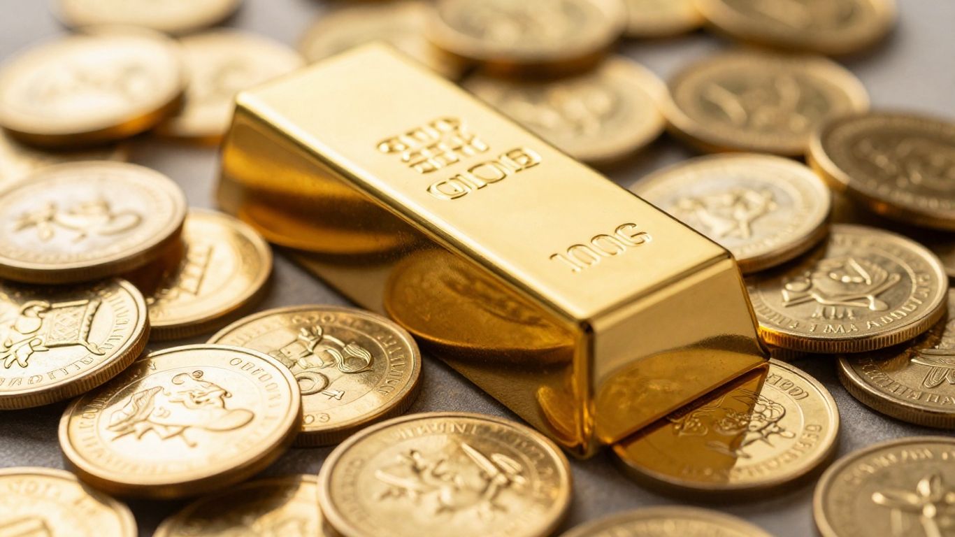 金條和金幣