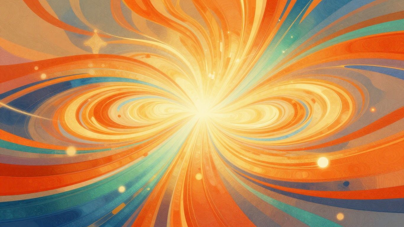 Abstract visual of growth and interconnected pathways.