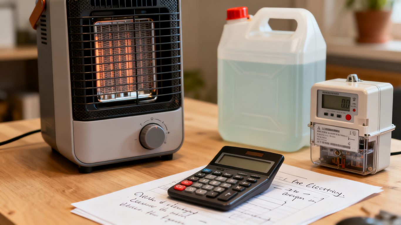 Calculating the cost of domestic heating