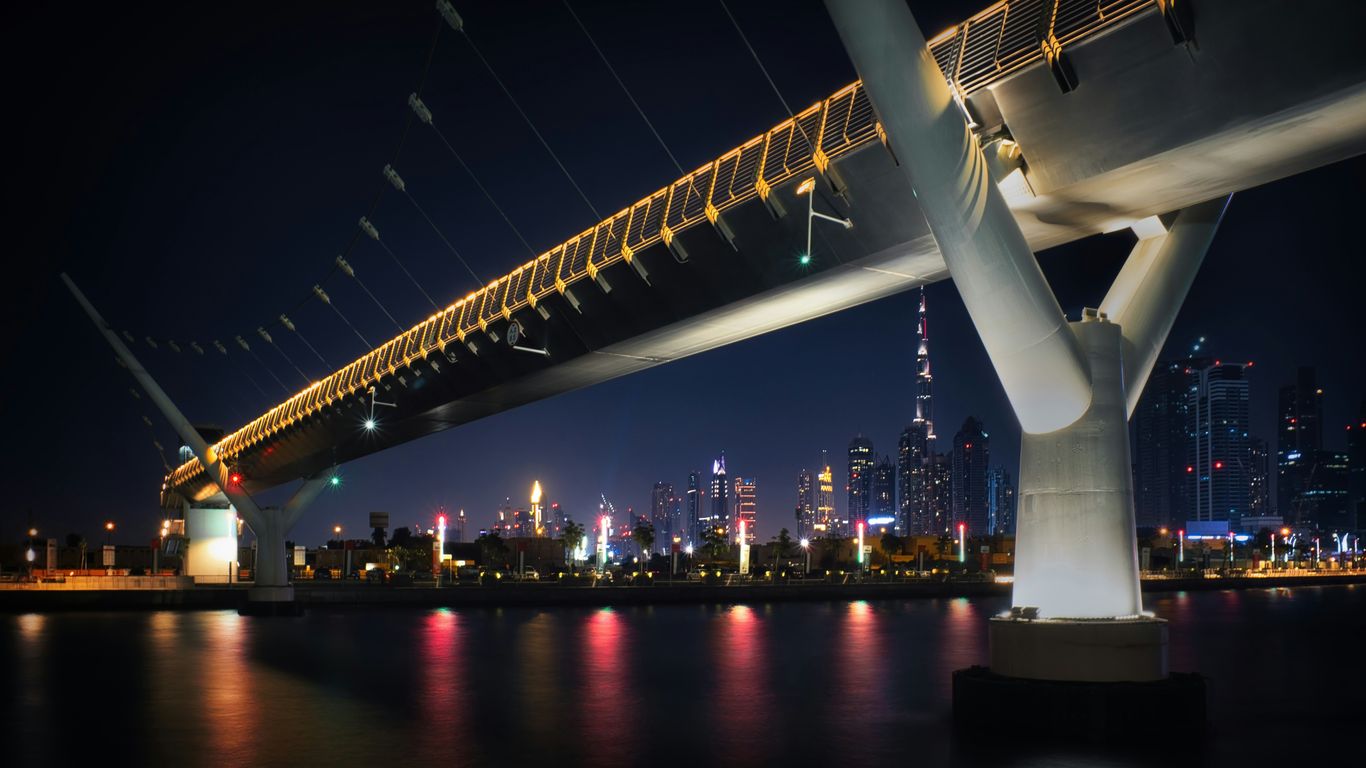 A view of the bridge