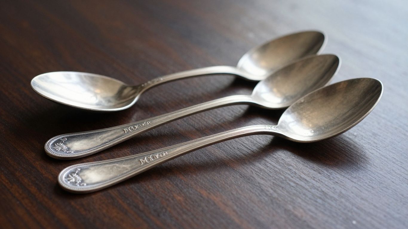 Vintage hallmarks on silverware