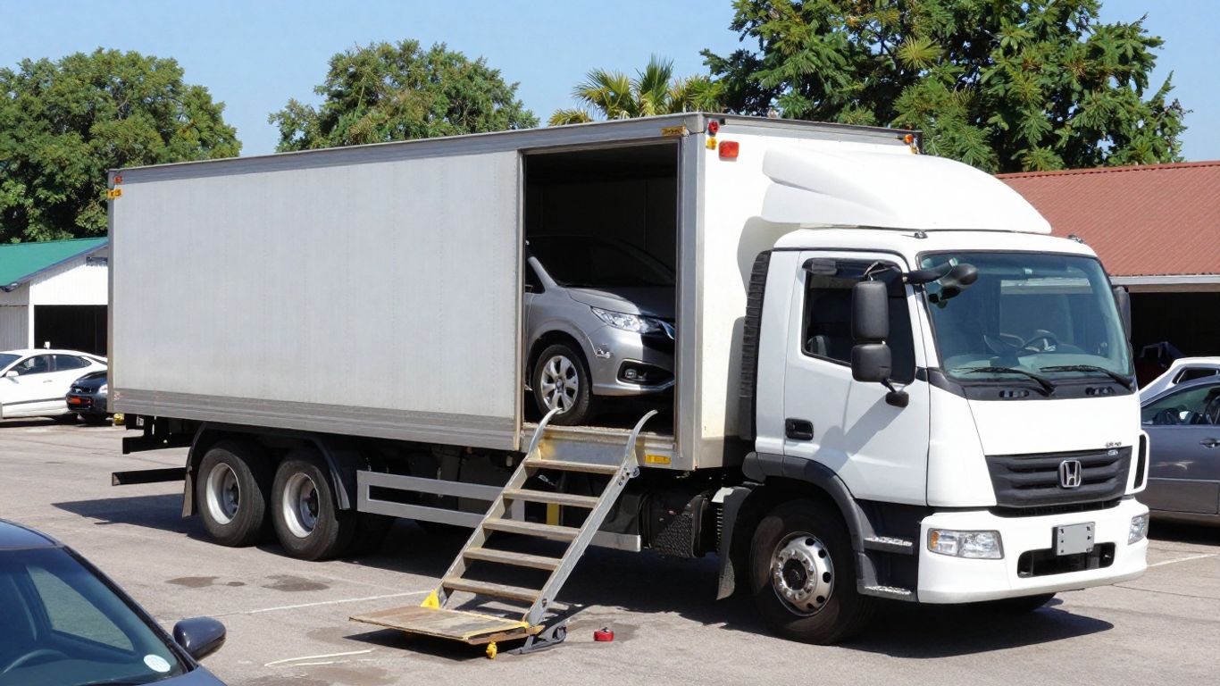Honda car being shipped nationwide from Perth.