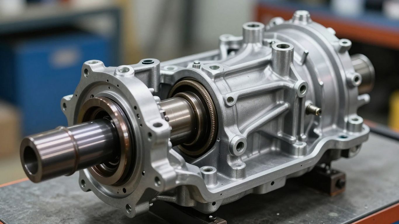 Used Kia Carnival differential and axle parts.