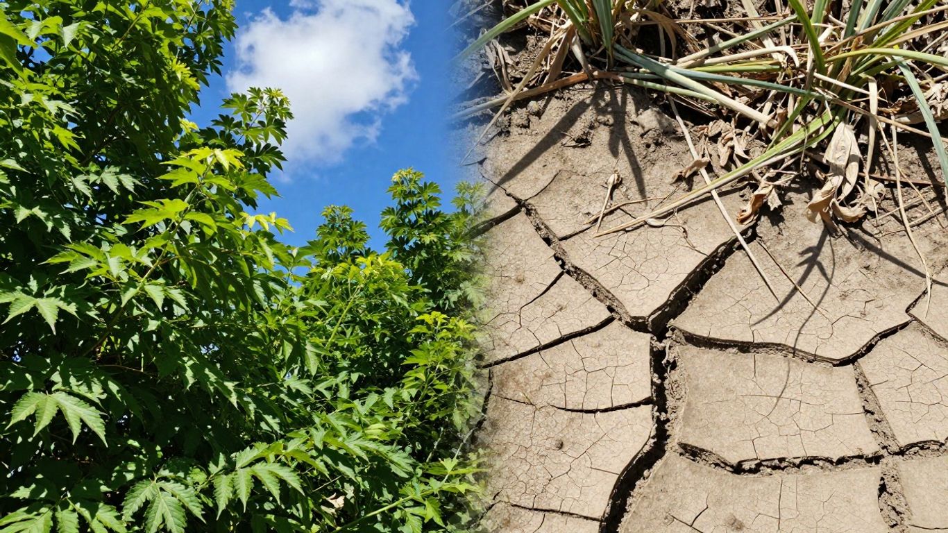 Extreme Temperaturen im Frühsommer: Sonne und Dürre