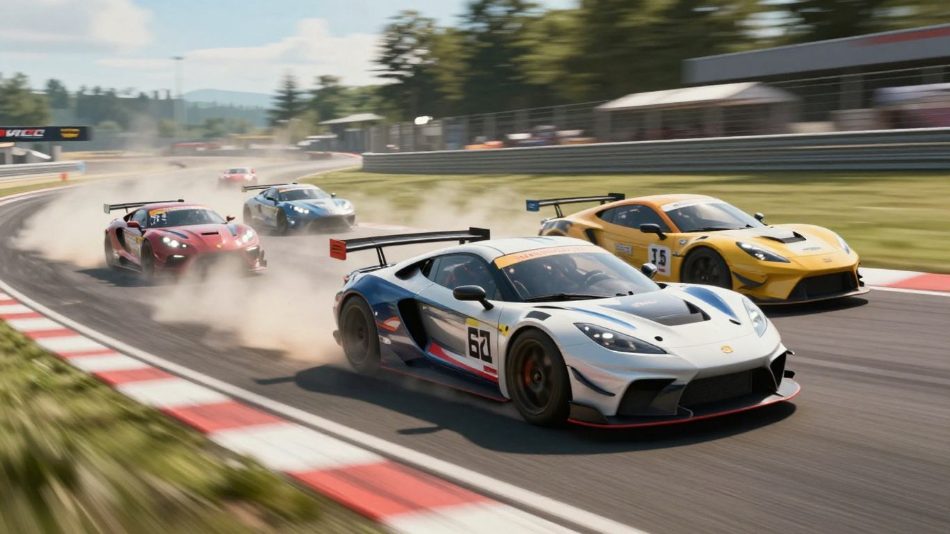 TOCA Touring Car Championship racing game action