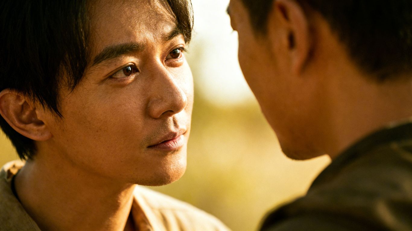 Two people in a respectful, attentive conversation.