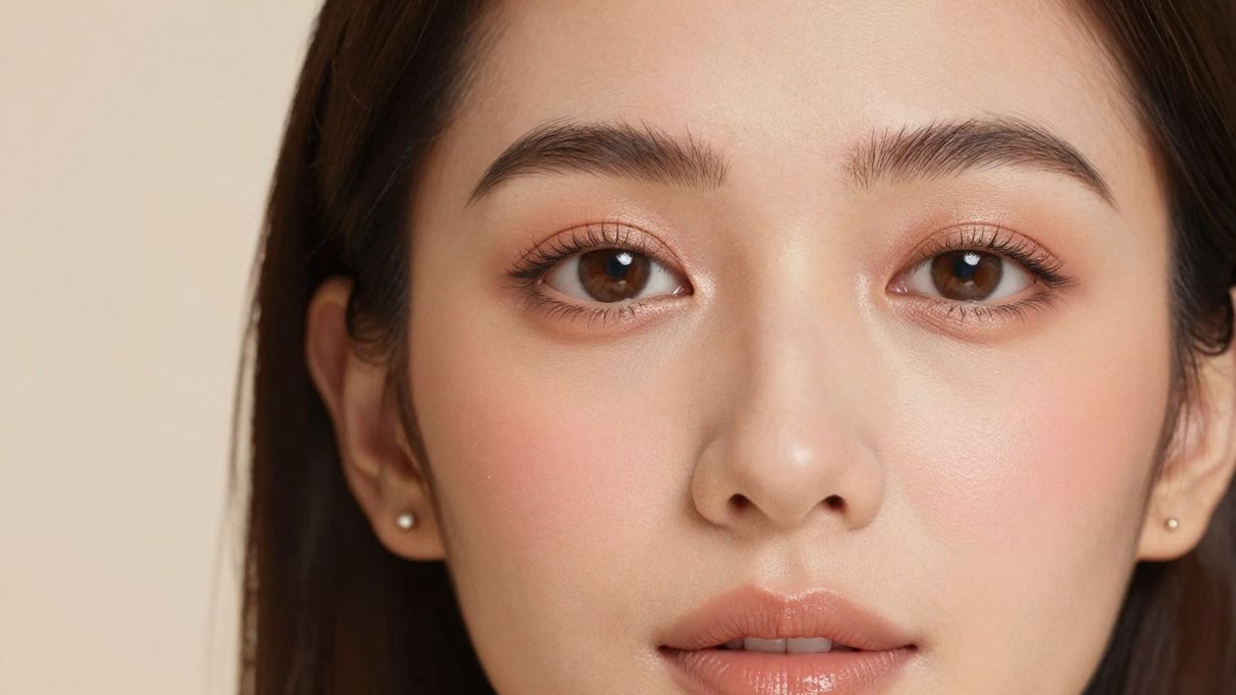 Radiant Eid makeup with glowing skin and subtle shimmer.