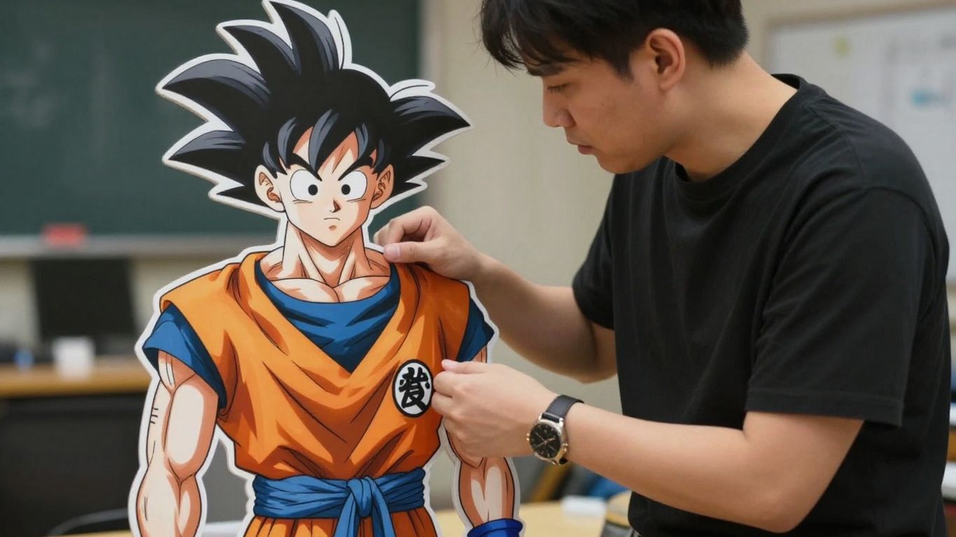 Goku com nova roupa escolhida por Akira Toriyama
