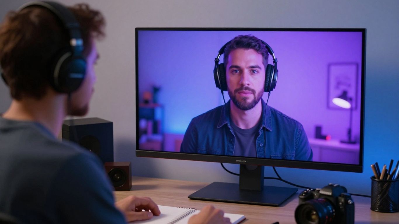 Creator planning vertical AI video scenes