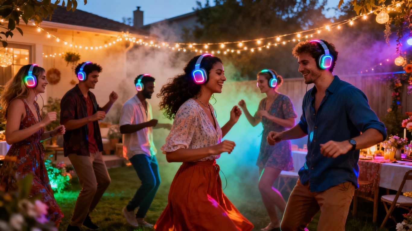 How Many Silent Disco Headphones Should You Rent?