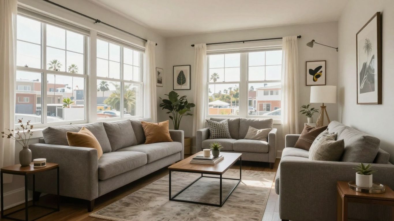 Stylish Los Angeles Airbnb interior design