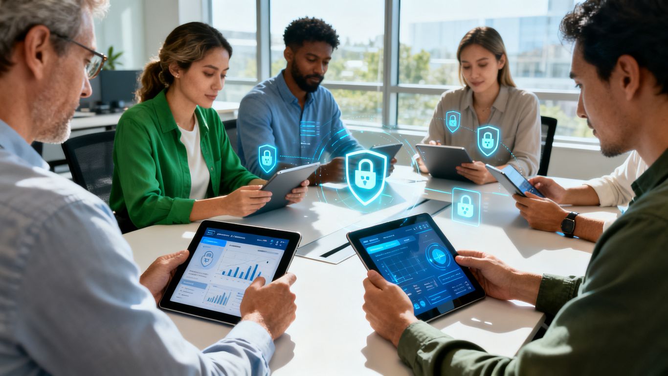 Secure administrative team management