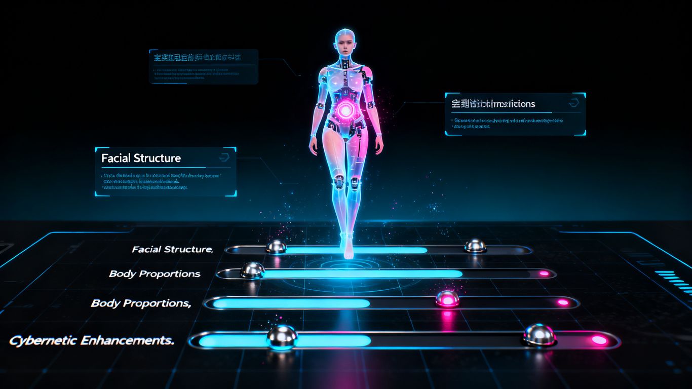 Character creation in a modern studio