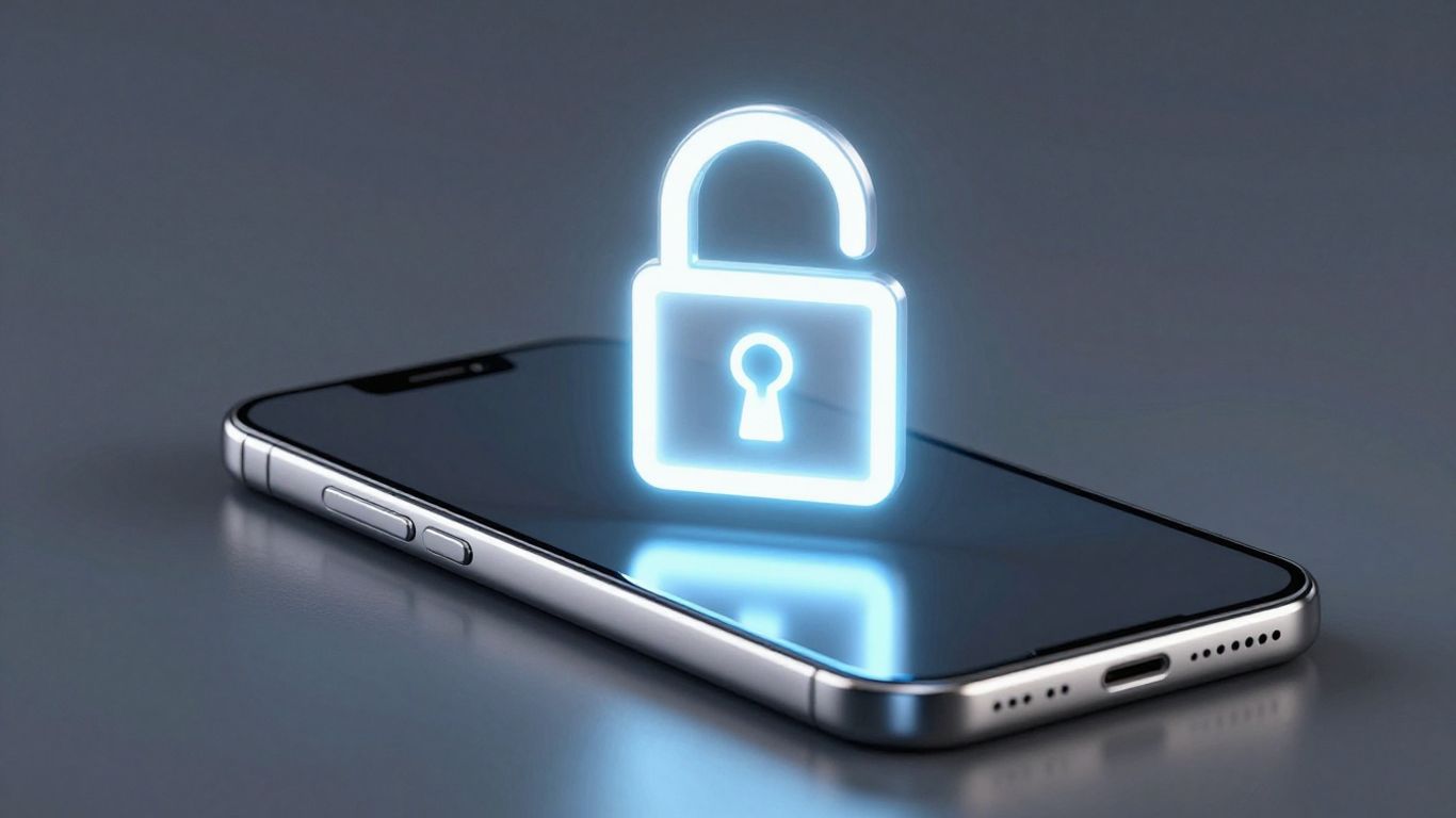 Security icons and encryption symbols