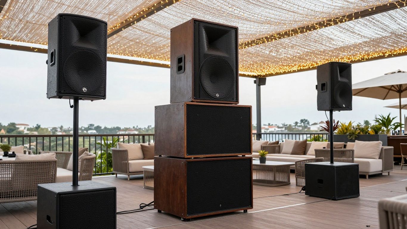 Ibiza Speaker Rental — Premium Sound for Your Event