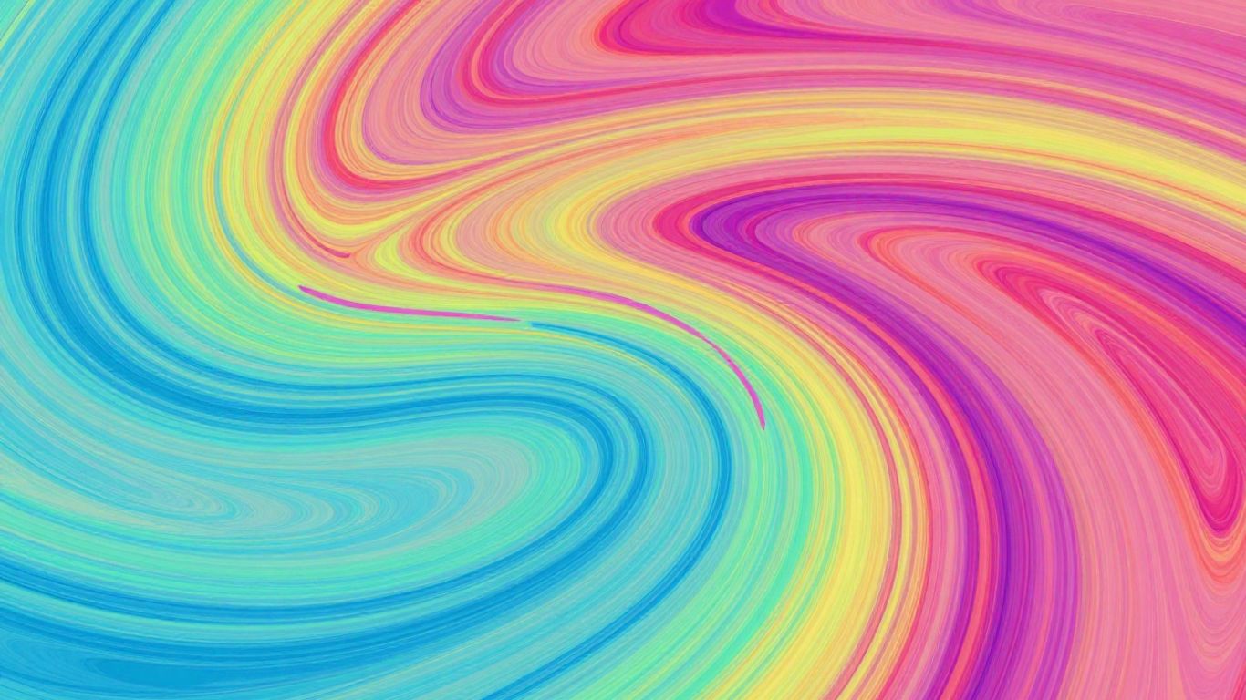 Abstract colorful shapes and gradients