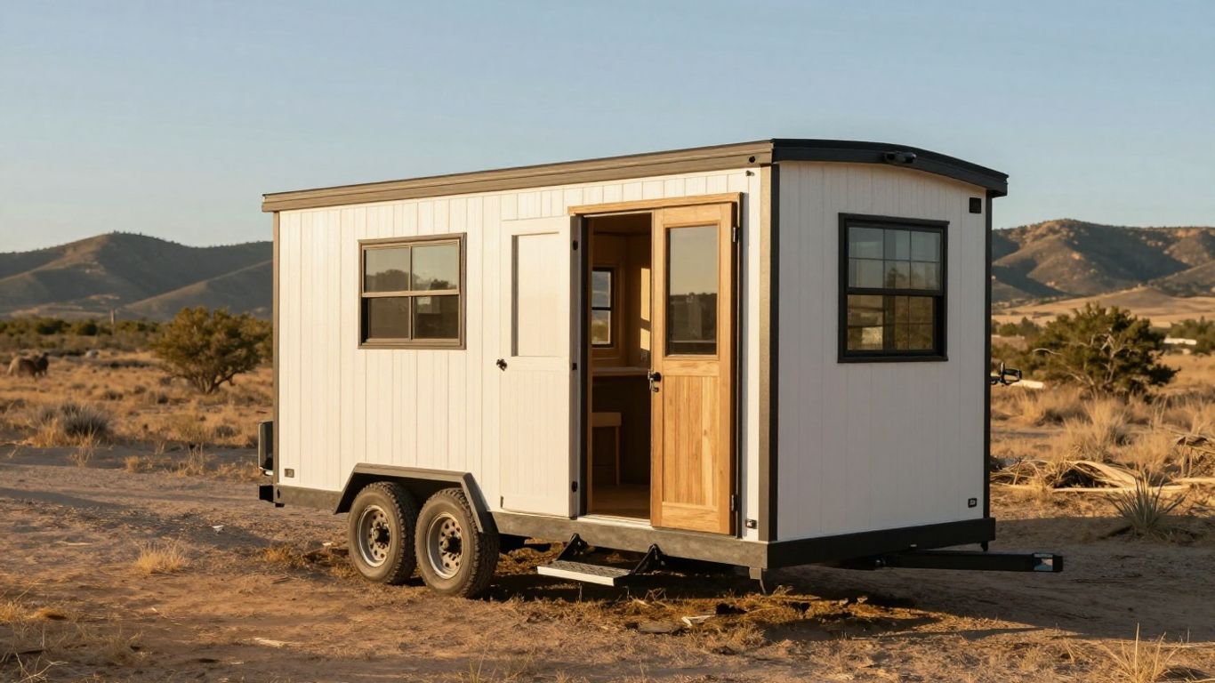 Tiny house on wheels in Texas