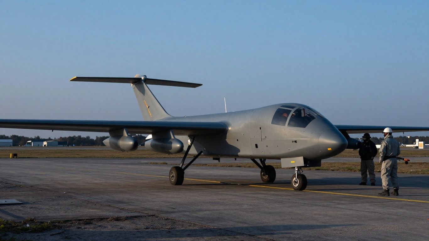 Autonomous aircraft preparing for tactical flight