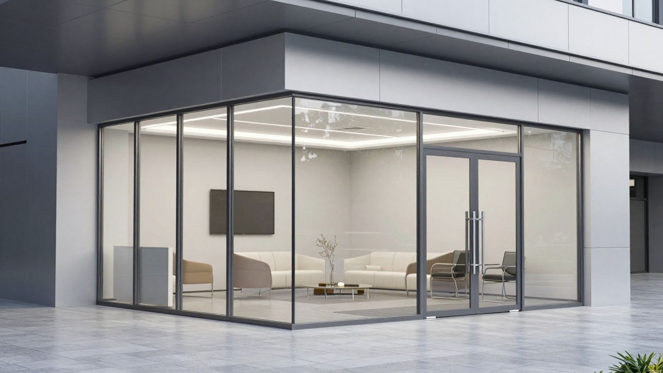 Aluminium entrance doors for gyms and leisure centres: high traffic, high durability